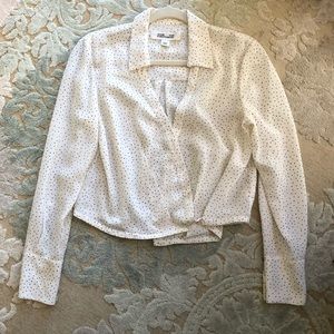 Diane Von Furstenberg long sleeve blouse